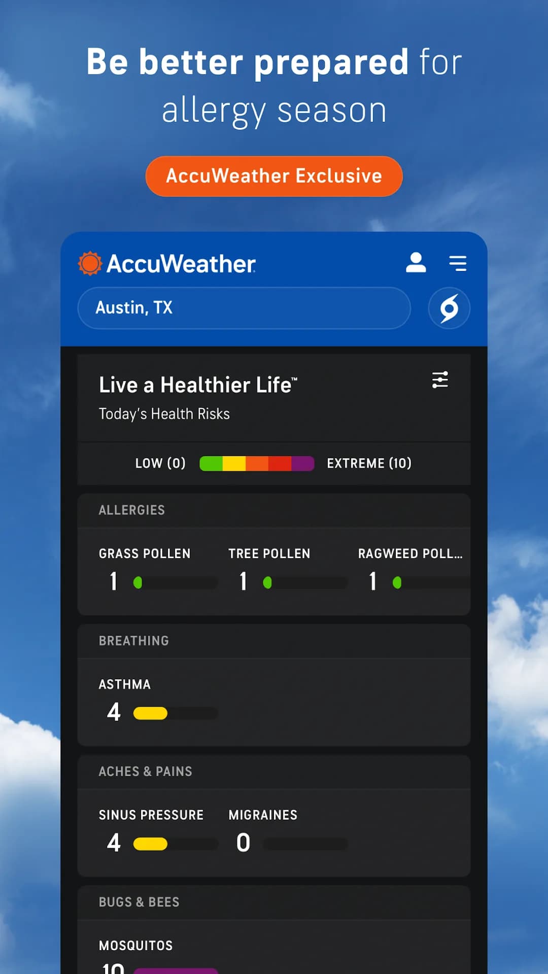 AccuWeather — Captura de tela 3