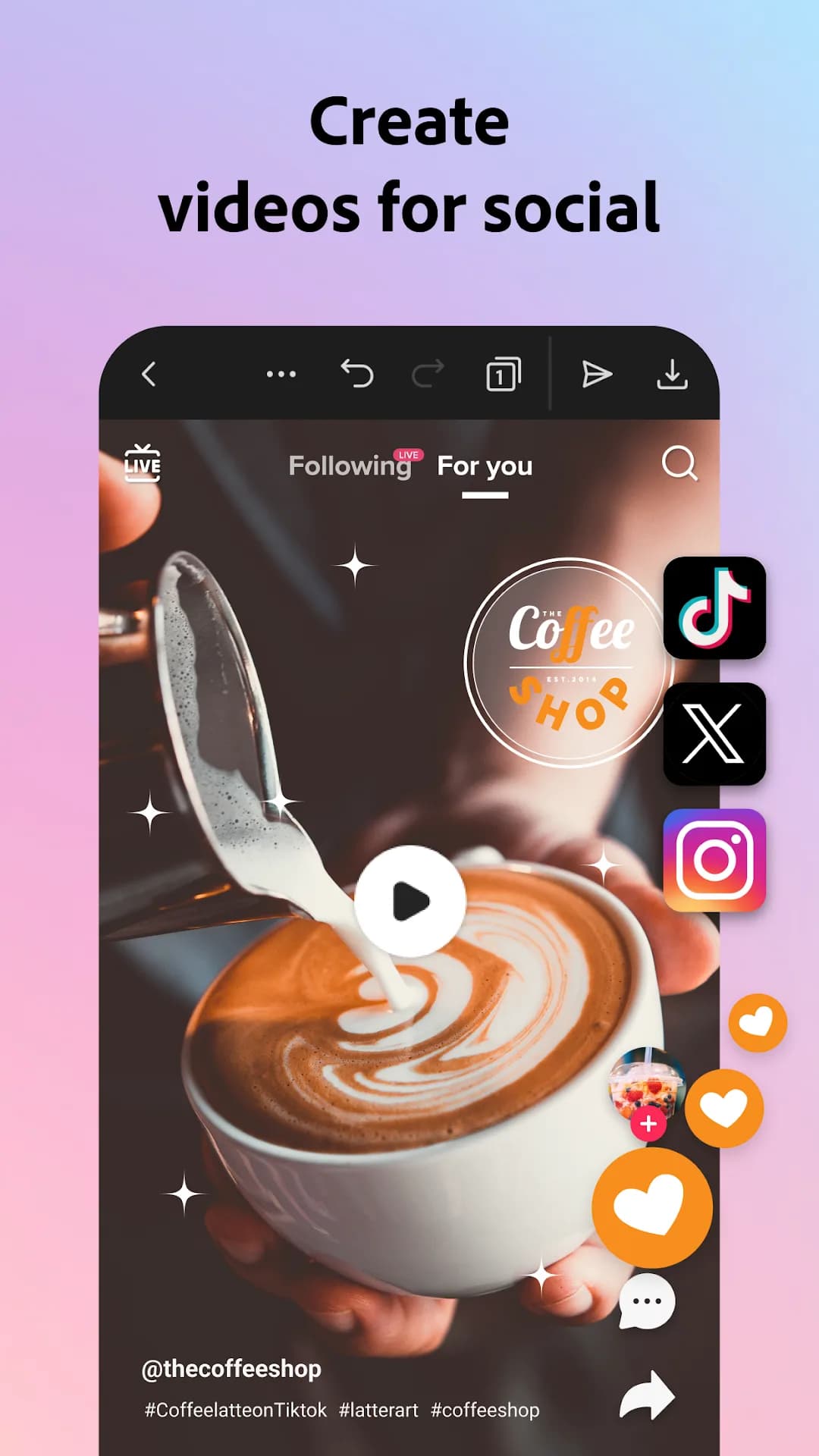Adobe Express — Captura de pantalla 4