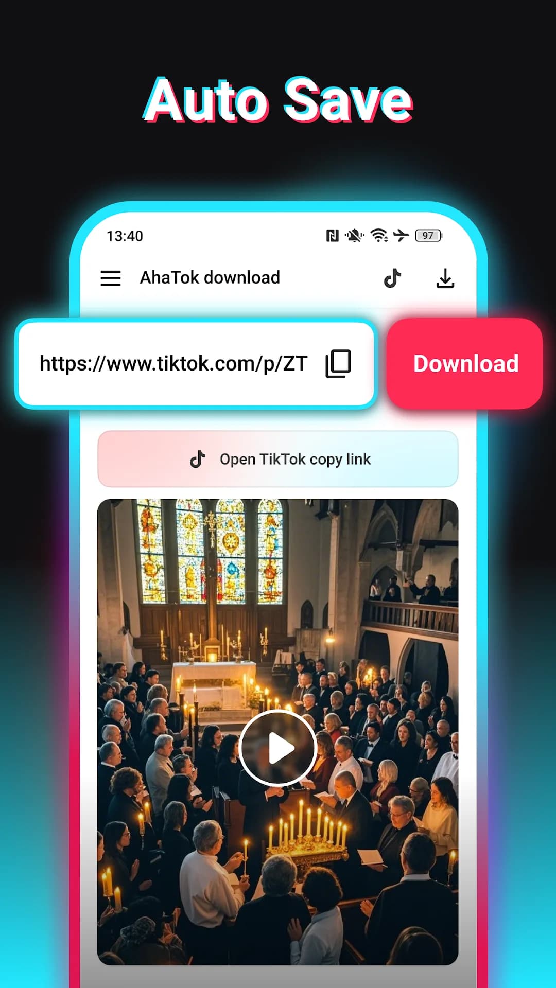 AhaTok Downloader مهكر — لقطة شاشة 4