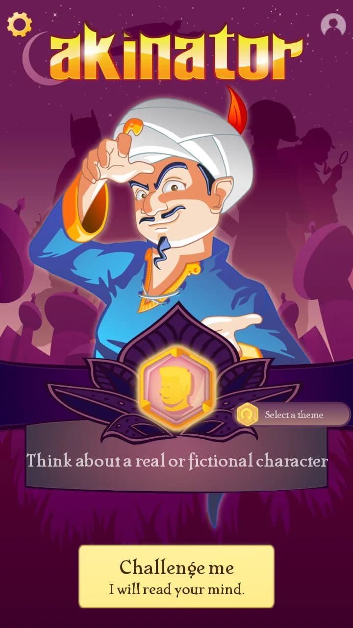 Akinator VIP مهكر — لقطة شاشة 1
