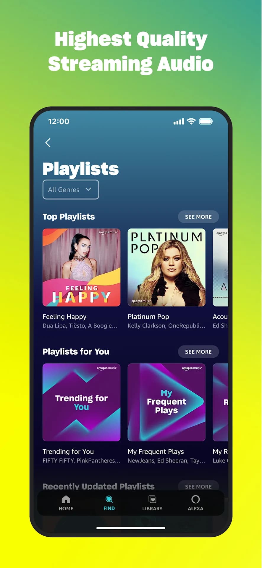 Amazon Music مهكر — لقطة شاشة 4