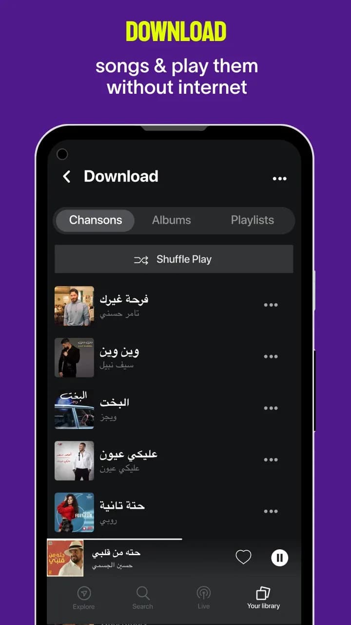 أنغامي مهكر — لقطة شاشة 5