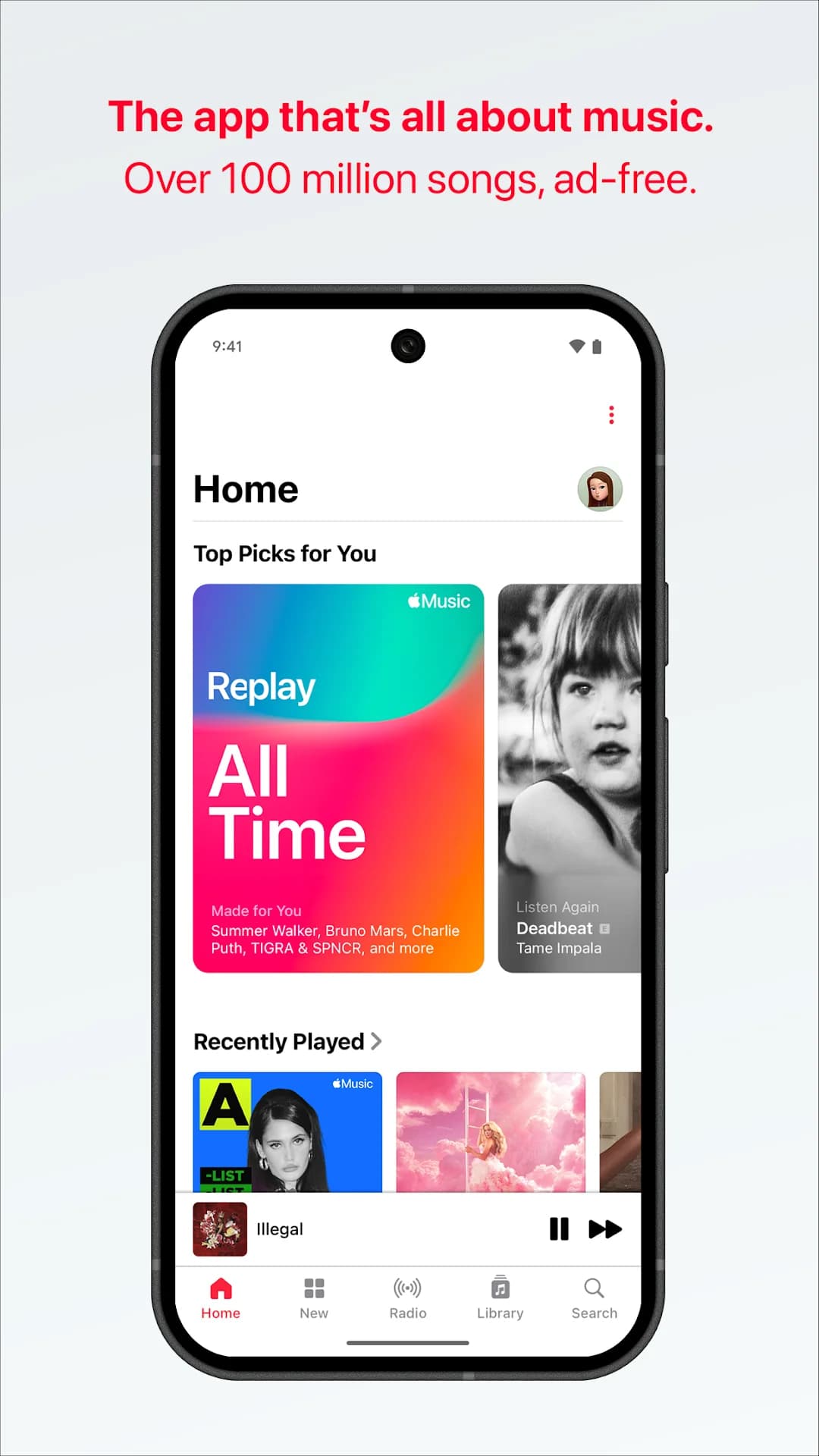 Apple Music — Capture d’écran 1