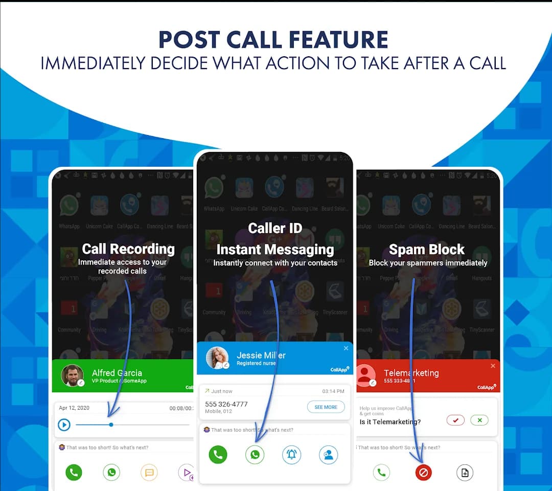 CallApp Contacts — Capture d’écran 6