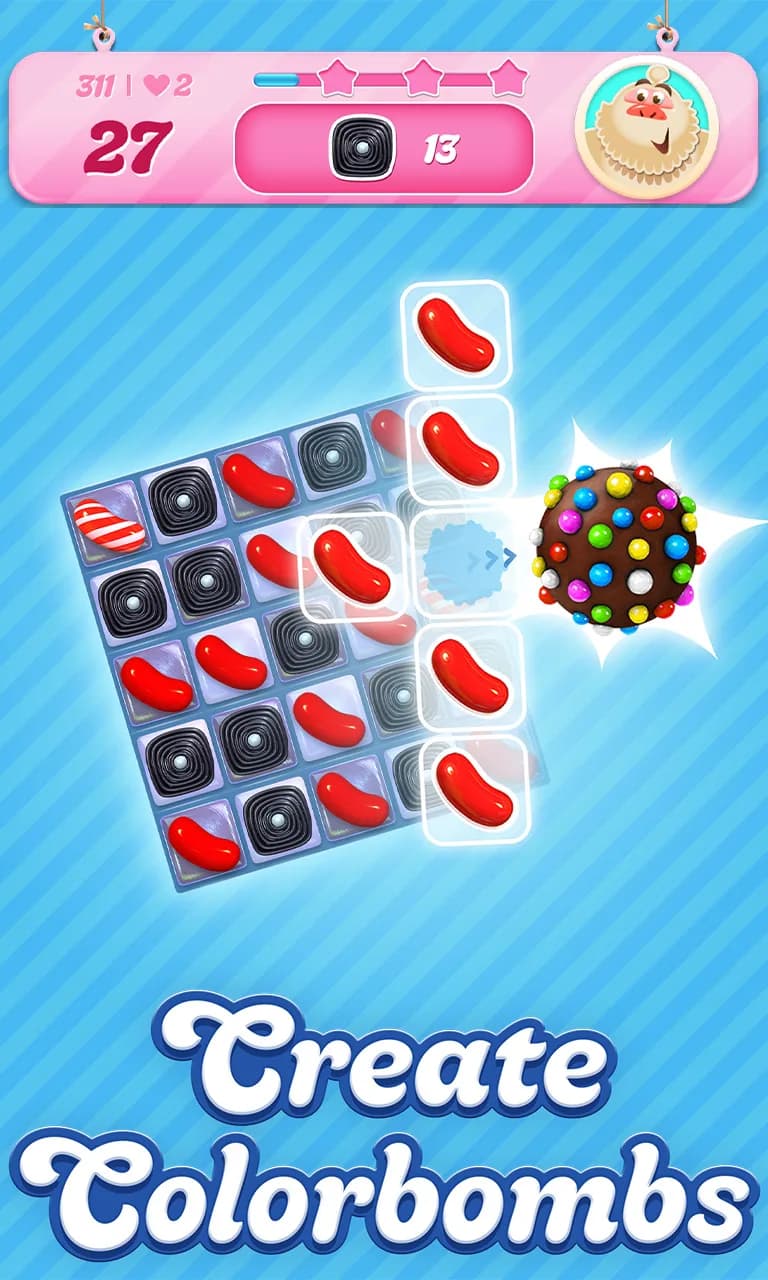 Candy Crush Saga — Captura de pantalla 1
