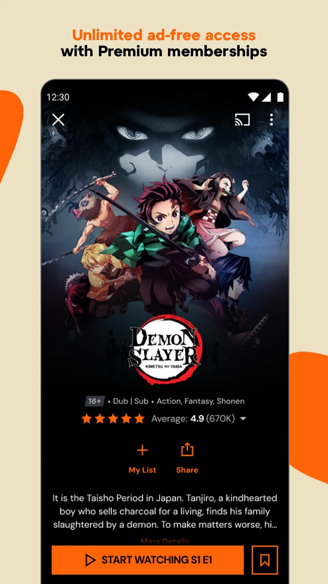 Crunchyroll — Capture d’écran 3