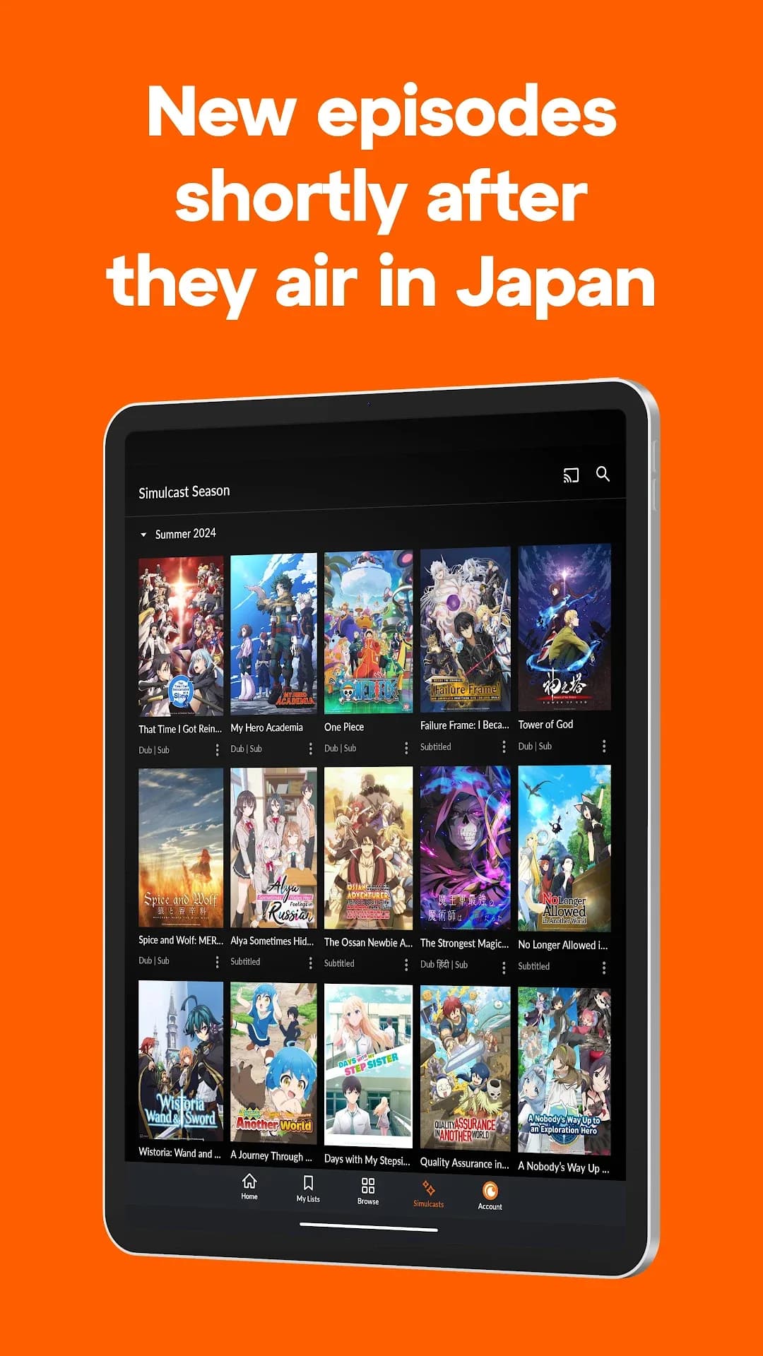 Crunchyroll — Capture d’écran 8