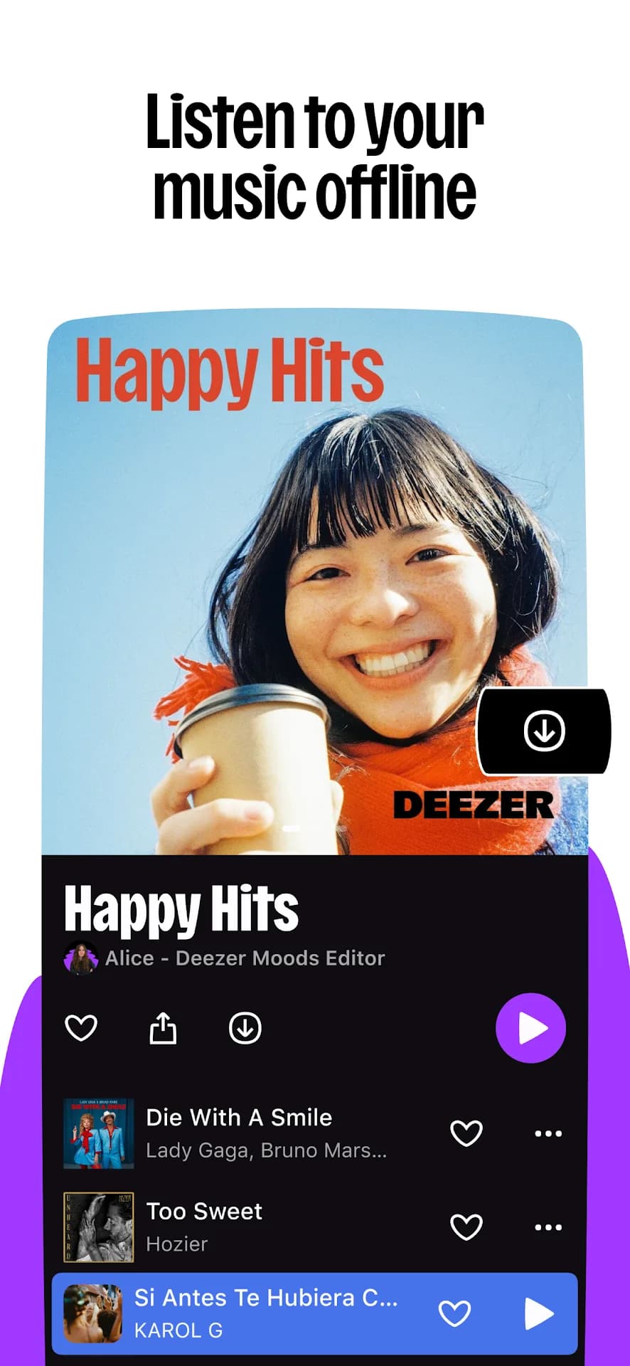 Deezer Premium — Captura de pantalla 6