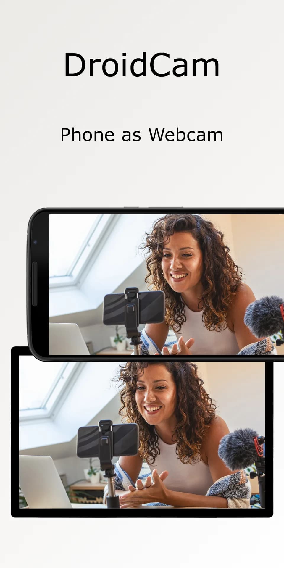 DroidCam OBS — Captura de tela 1