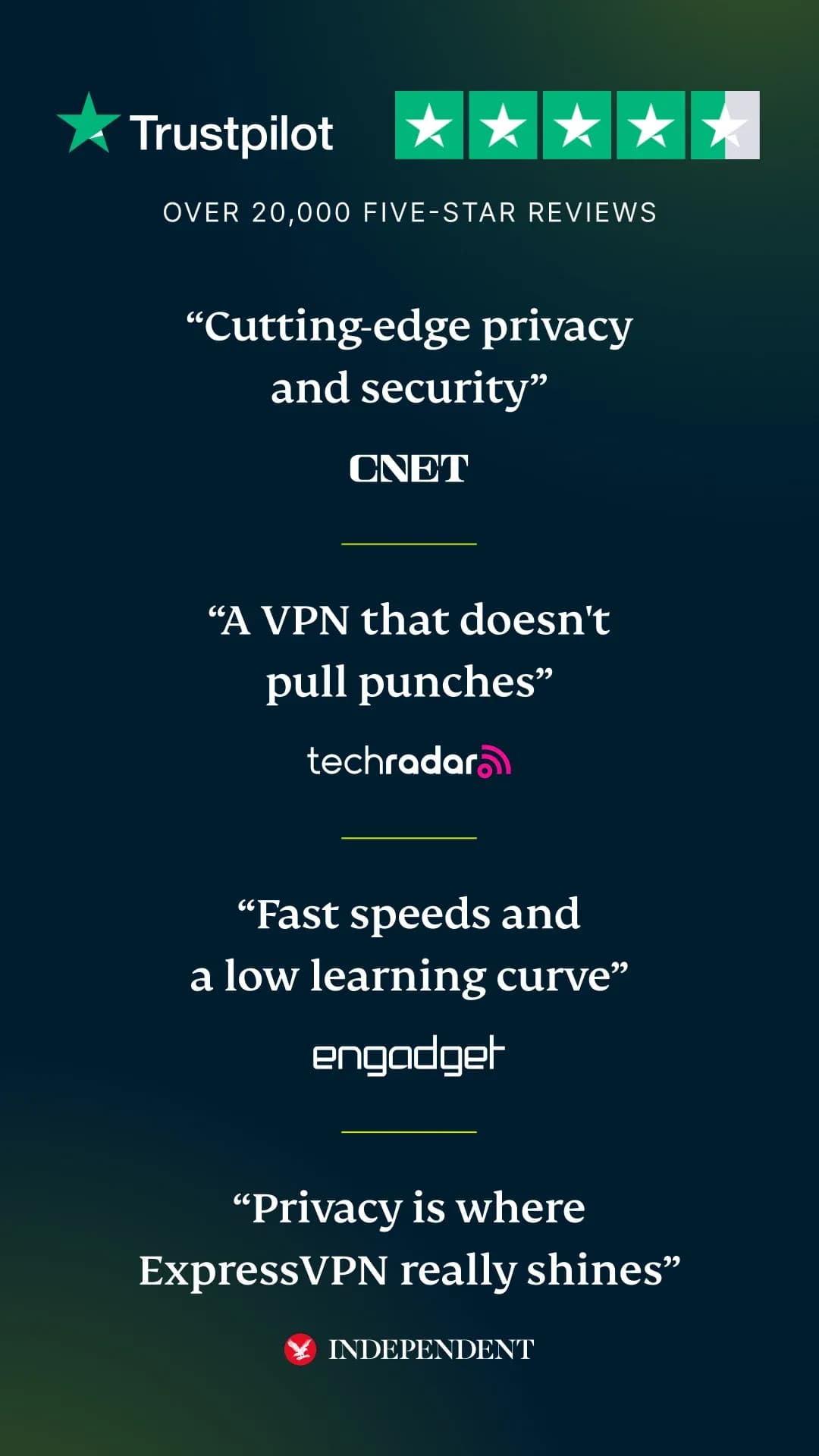 ExpressVPN — Captura de pantalla 8