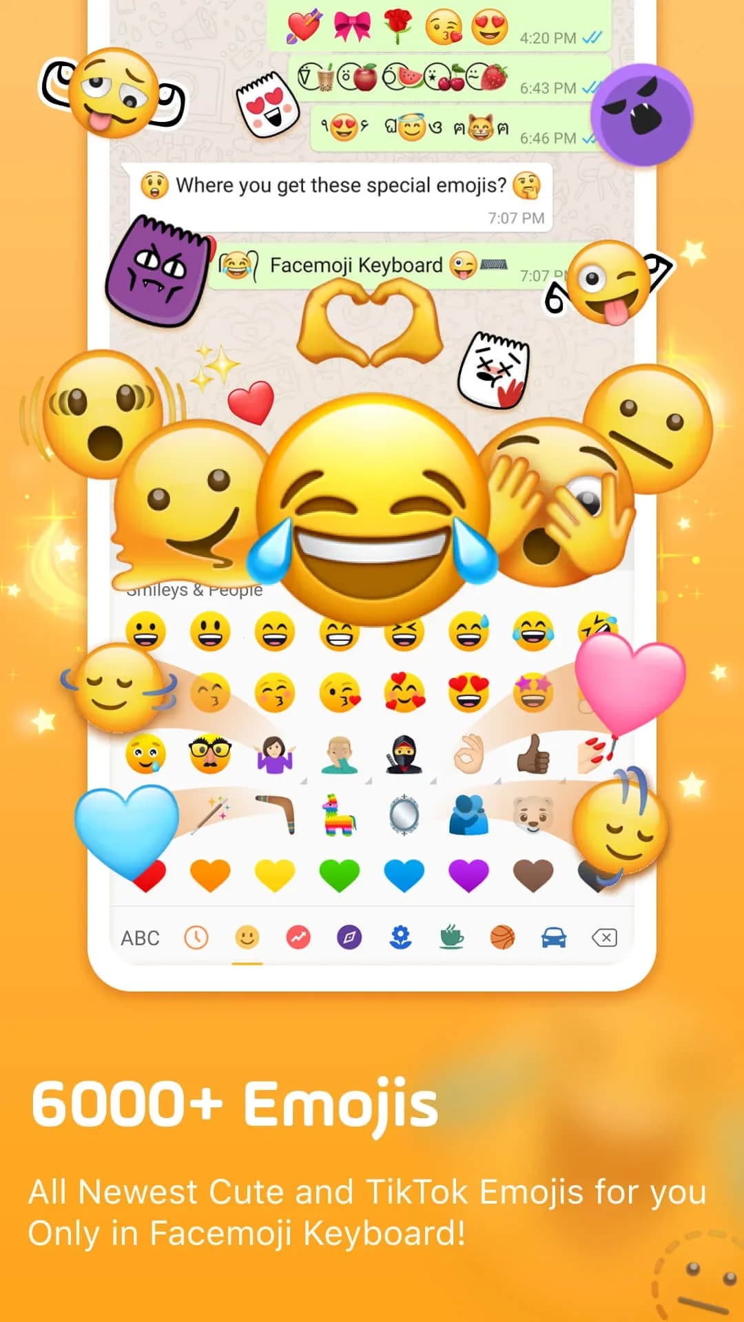 Facemoji Keyboard — Screenshot 3