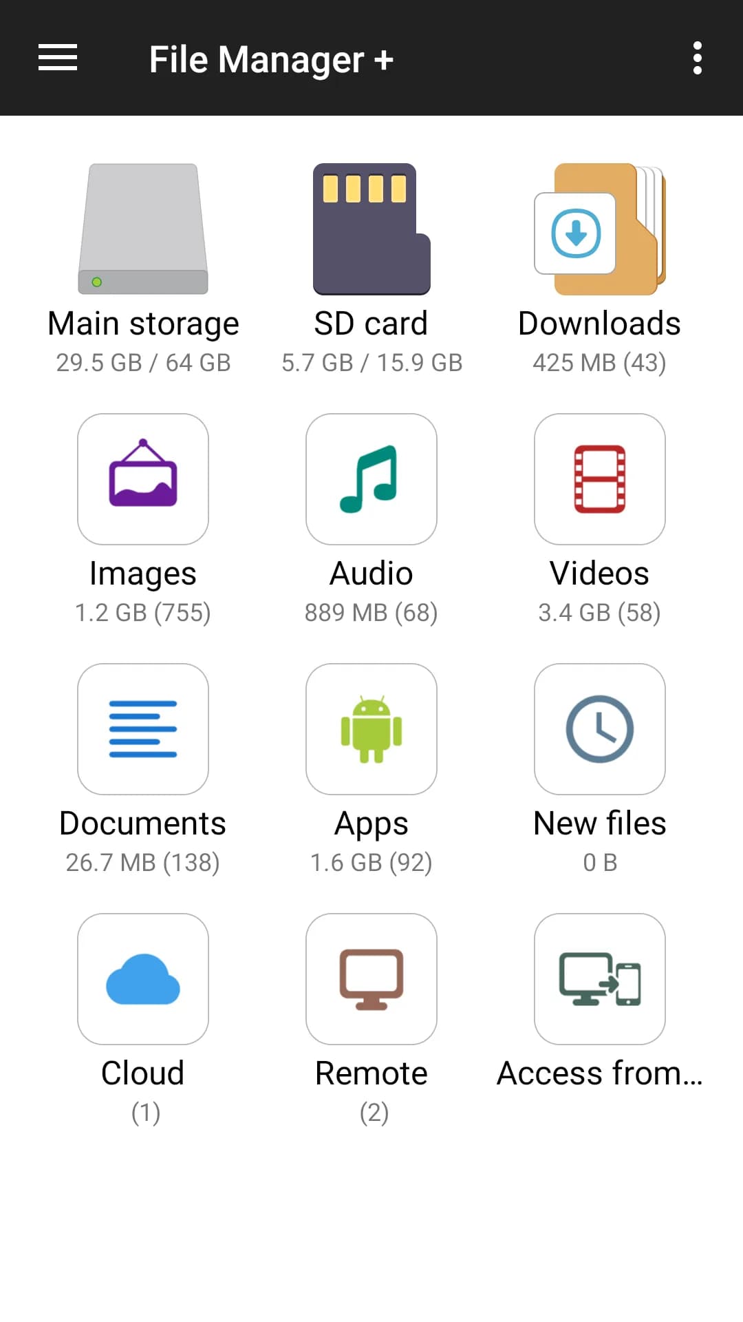 File Manager مهكر — لقطة شاشة 1