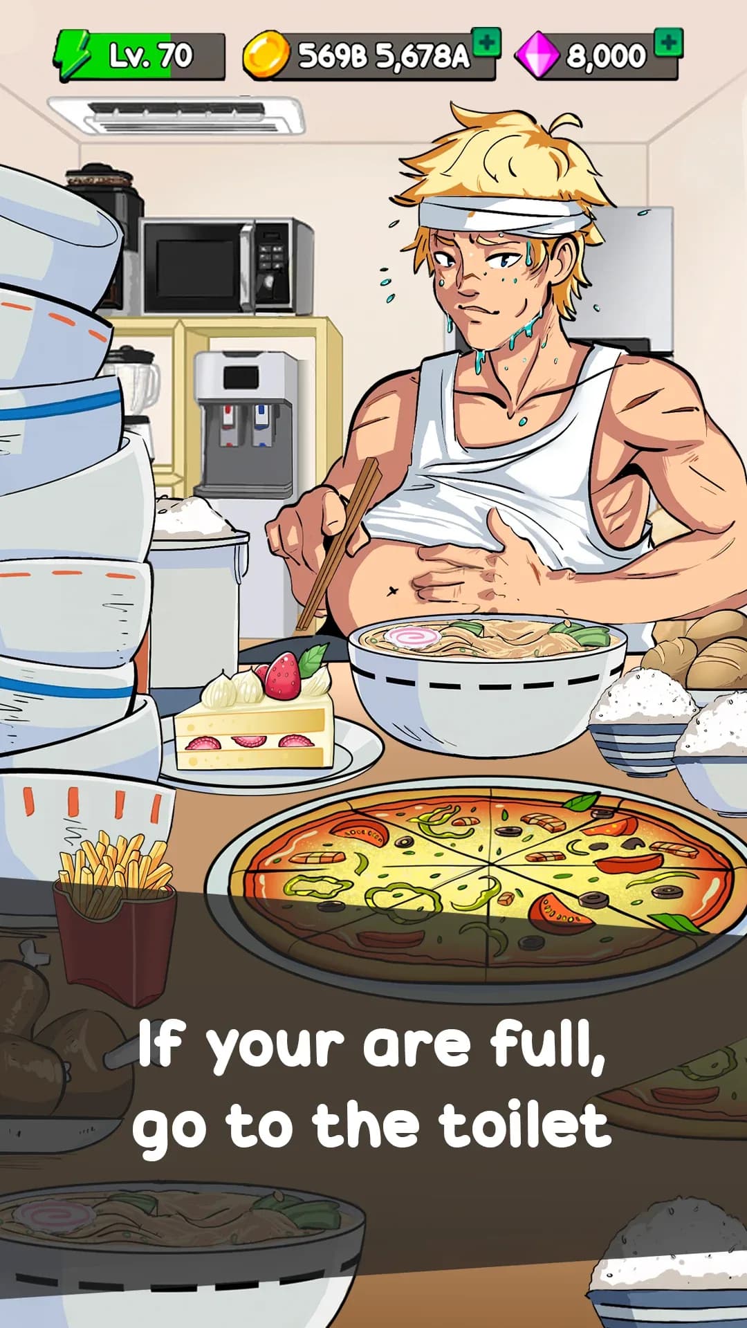 Food Fighter Clicker — Captura de pantalla 3