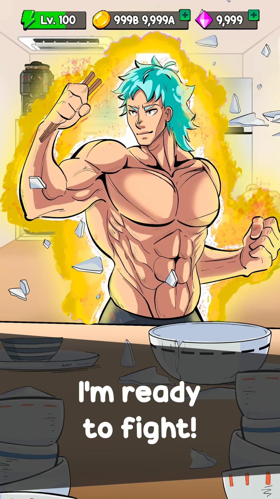 Food Fighter Clicker — Captura de pantalla 4