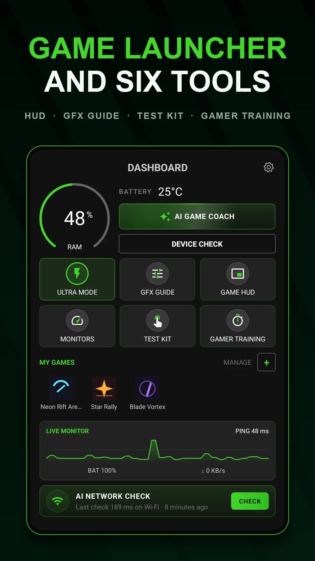 Game Booster 4x Faster — Captura de pantalla 1