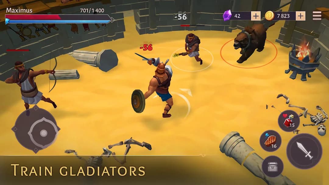 Gladiators مهكر — لقطة شاشة 3