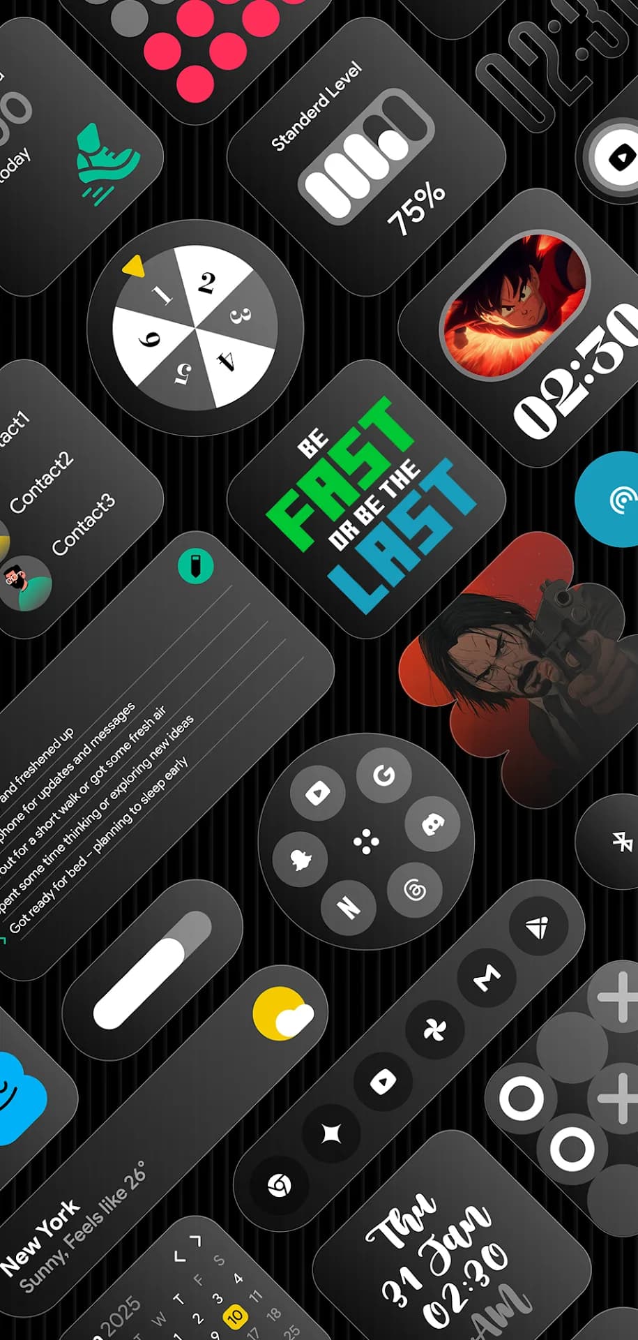 Glass Widgets — Screenshot 4