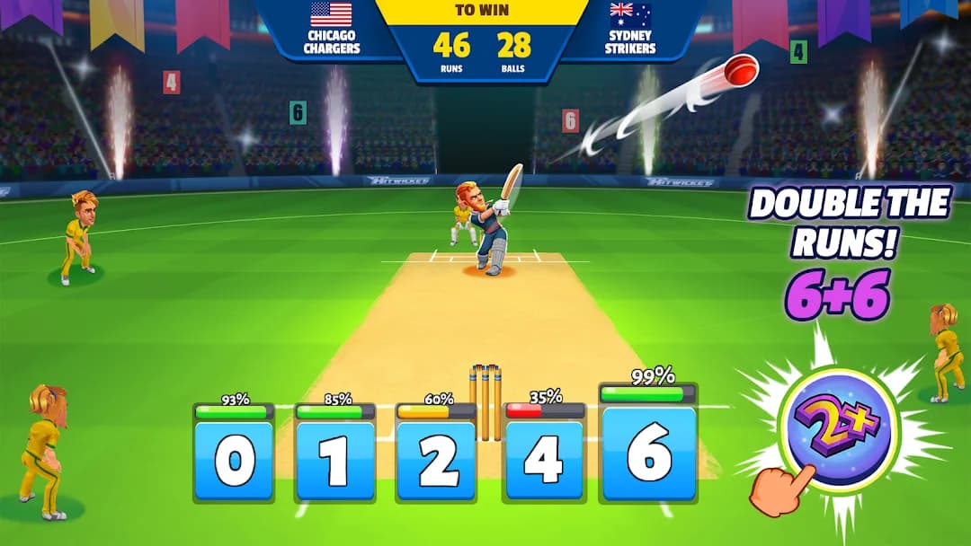 Hitwicket Superstars مهكر — لقطة شاشة 1