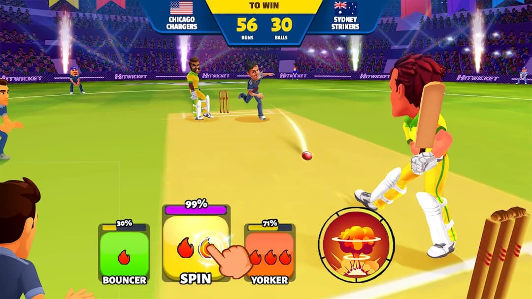 Hitwicket Superstars مهكر — لقطة شاشة 2
