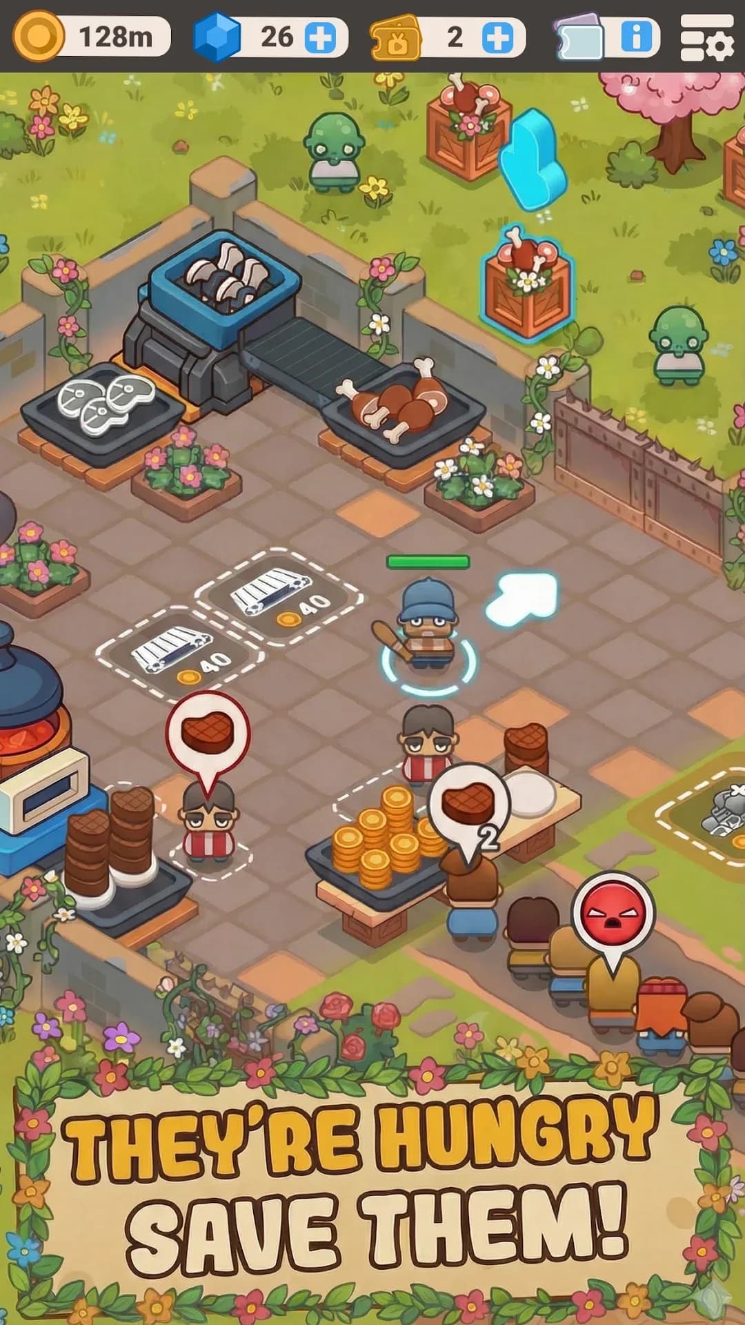 Idle Outpost مهكر — لقطة شاشة 1