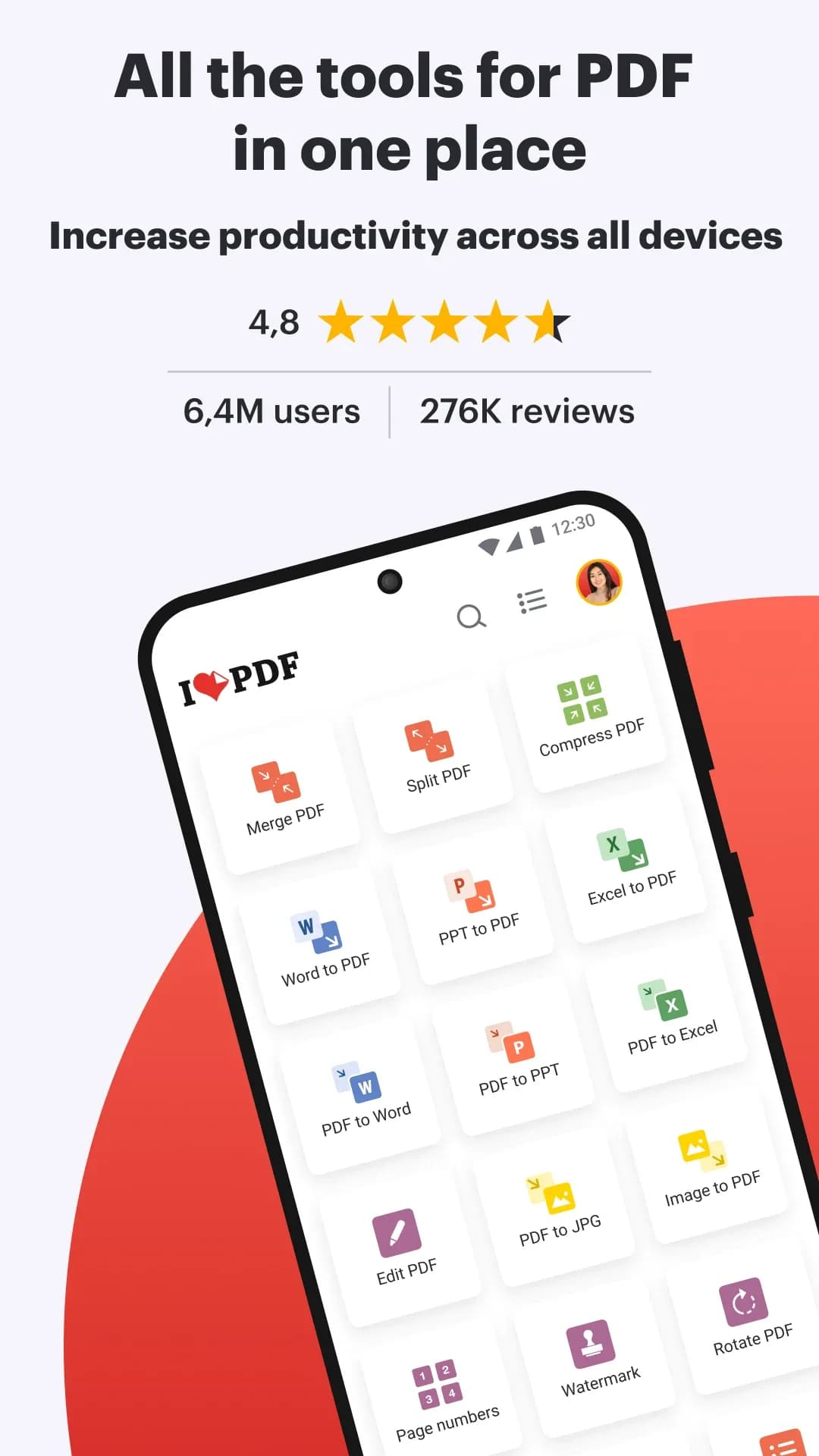 iLovePDF — Captura de pantalla 1