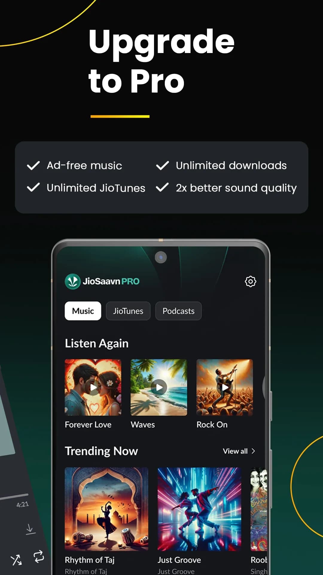 JioSaavn — Captura de pantalla 8