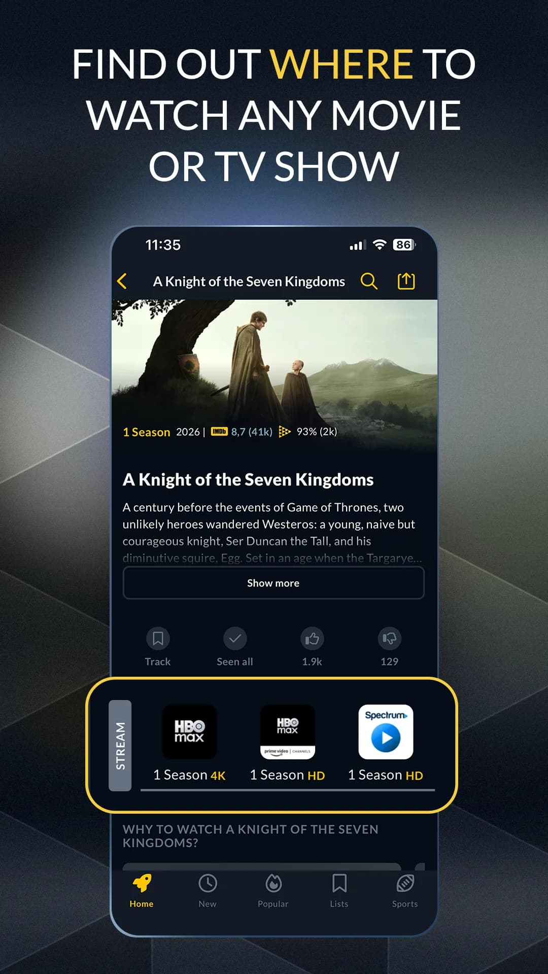 JustWatch مهكر — لقطة شاشة 3