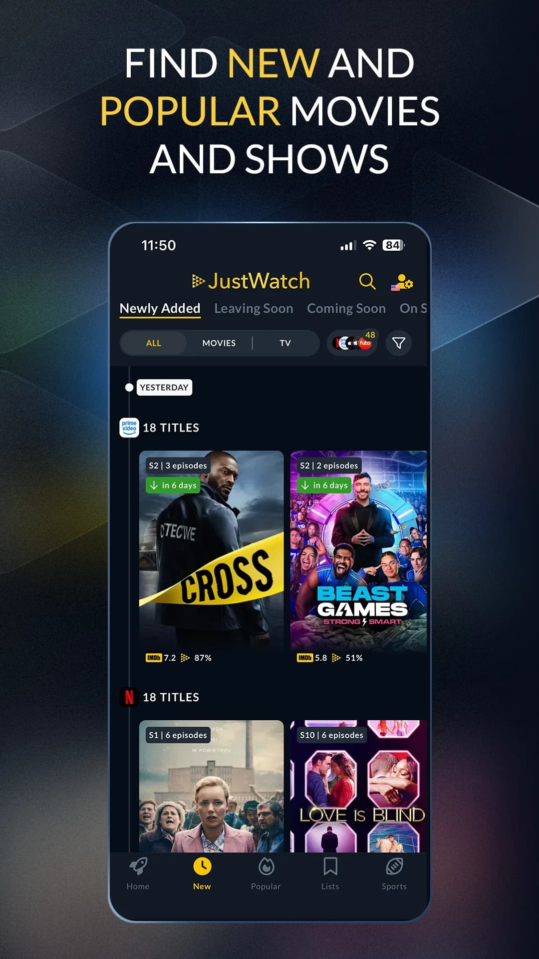 JustWatch مهكر — لقطة شاشة 4