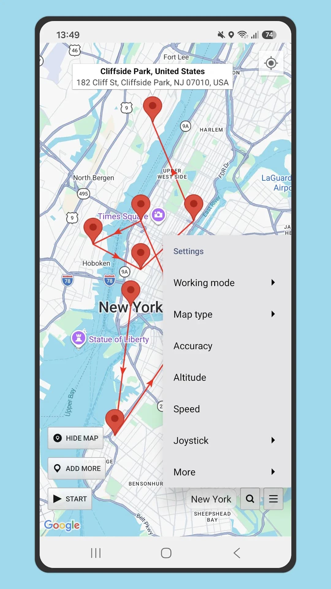 Location Changer مهكر — لقطة شاشة 5