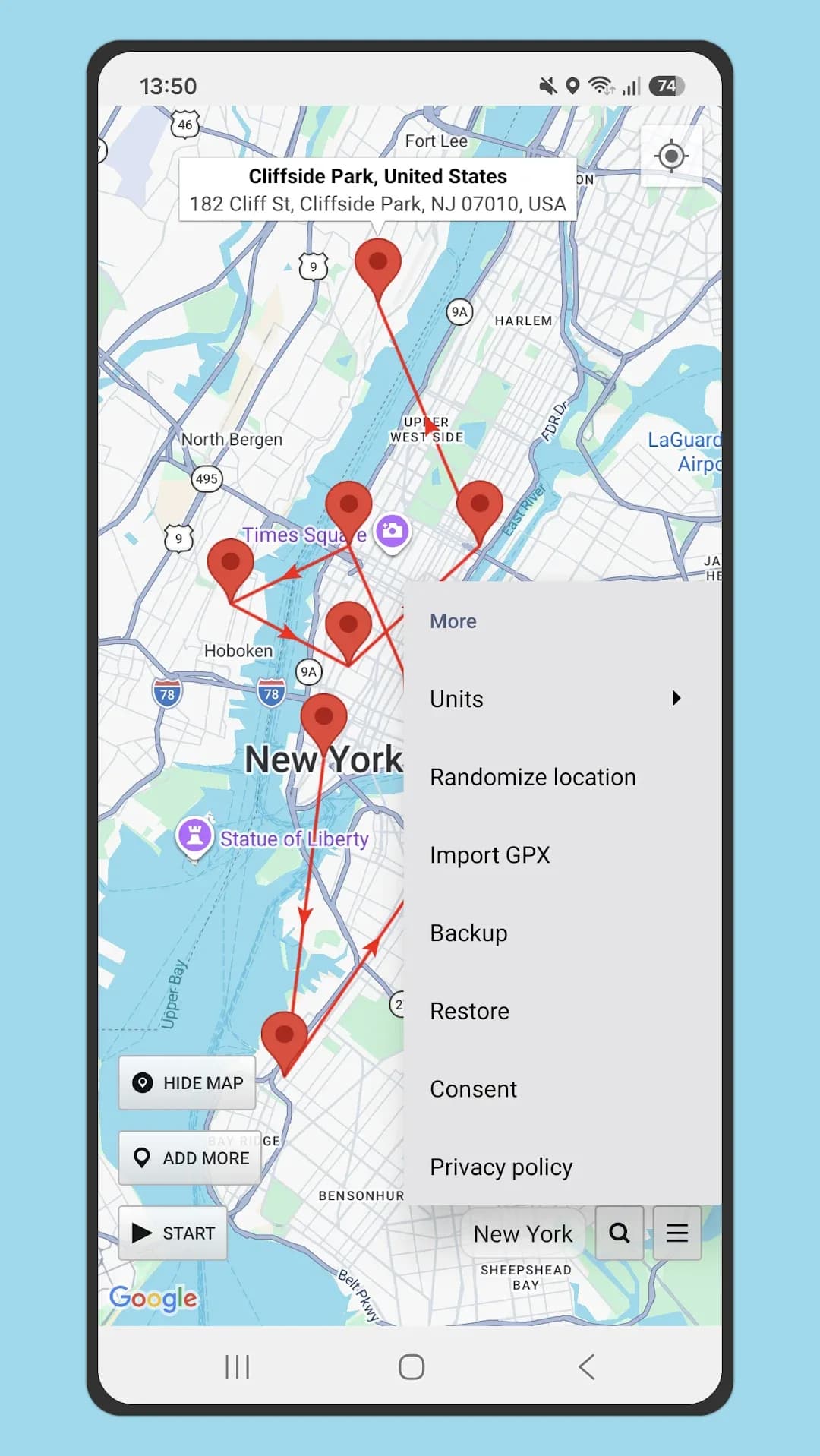 Location Changer مهكر — لقطة شاشة 6