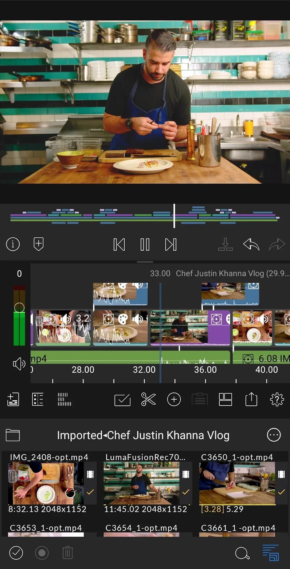 LumaFusion Pro — Capture d’écran 1