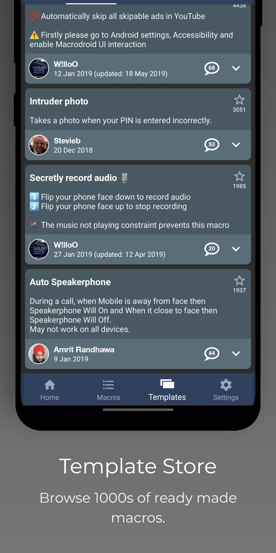 MacroDroid — Captura de pantalla 4