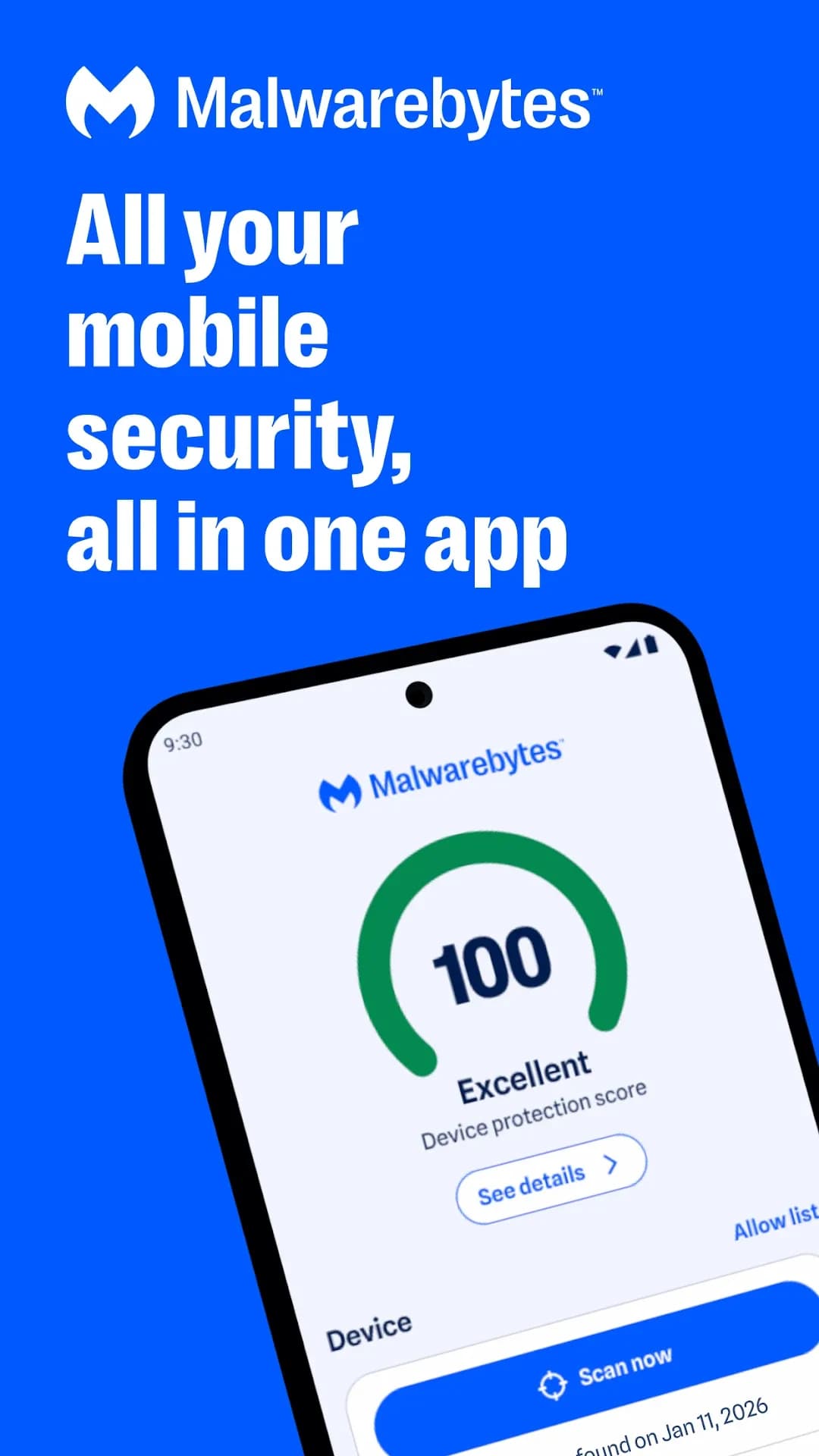 Malwarebytes Security — Captura de pantalla 1
