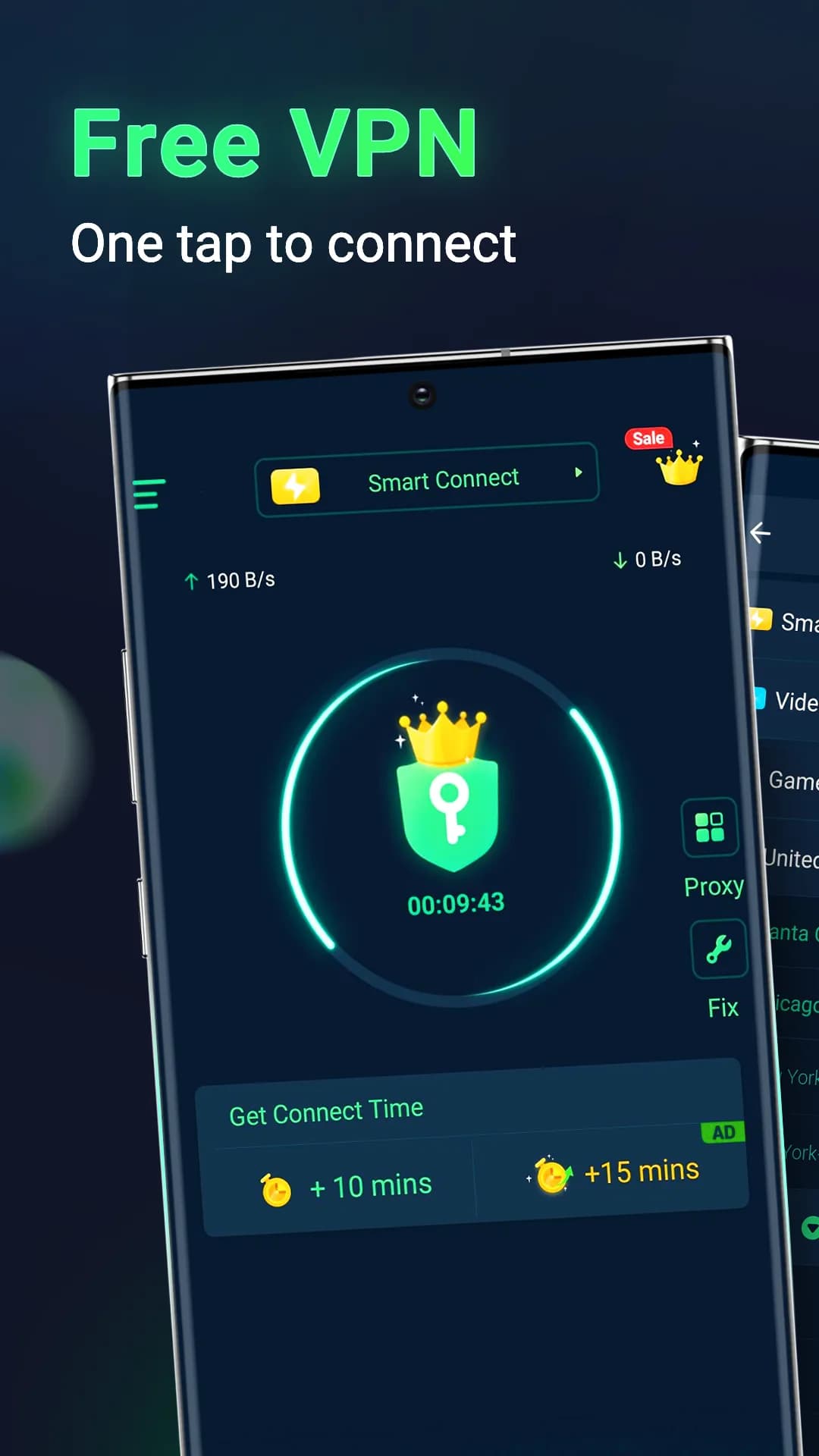 MATE VPN مهكر — لقطة شاشة 1