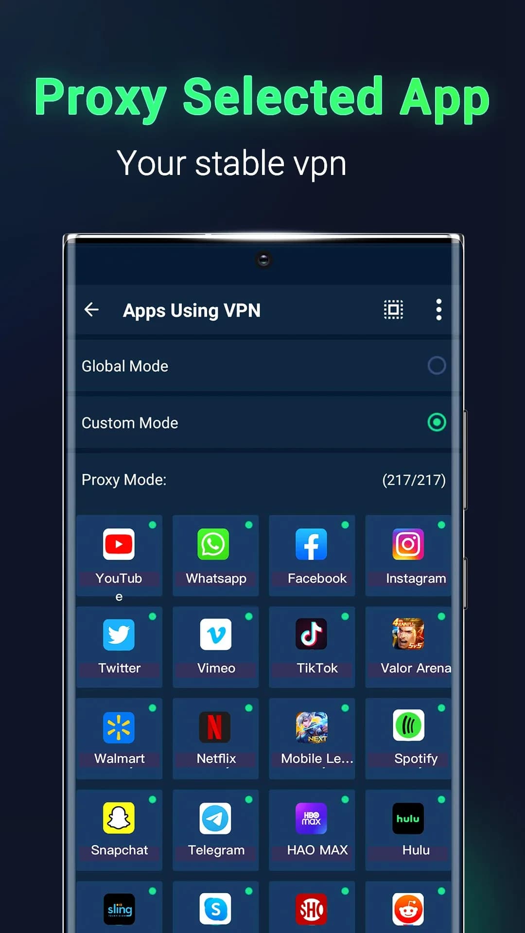 MATE VPN مهكر — لقطة شاشة 4