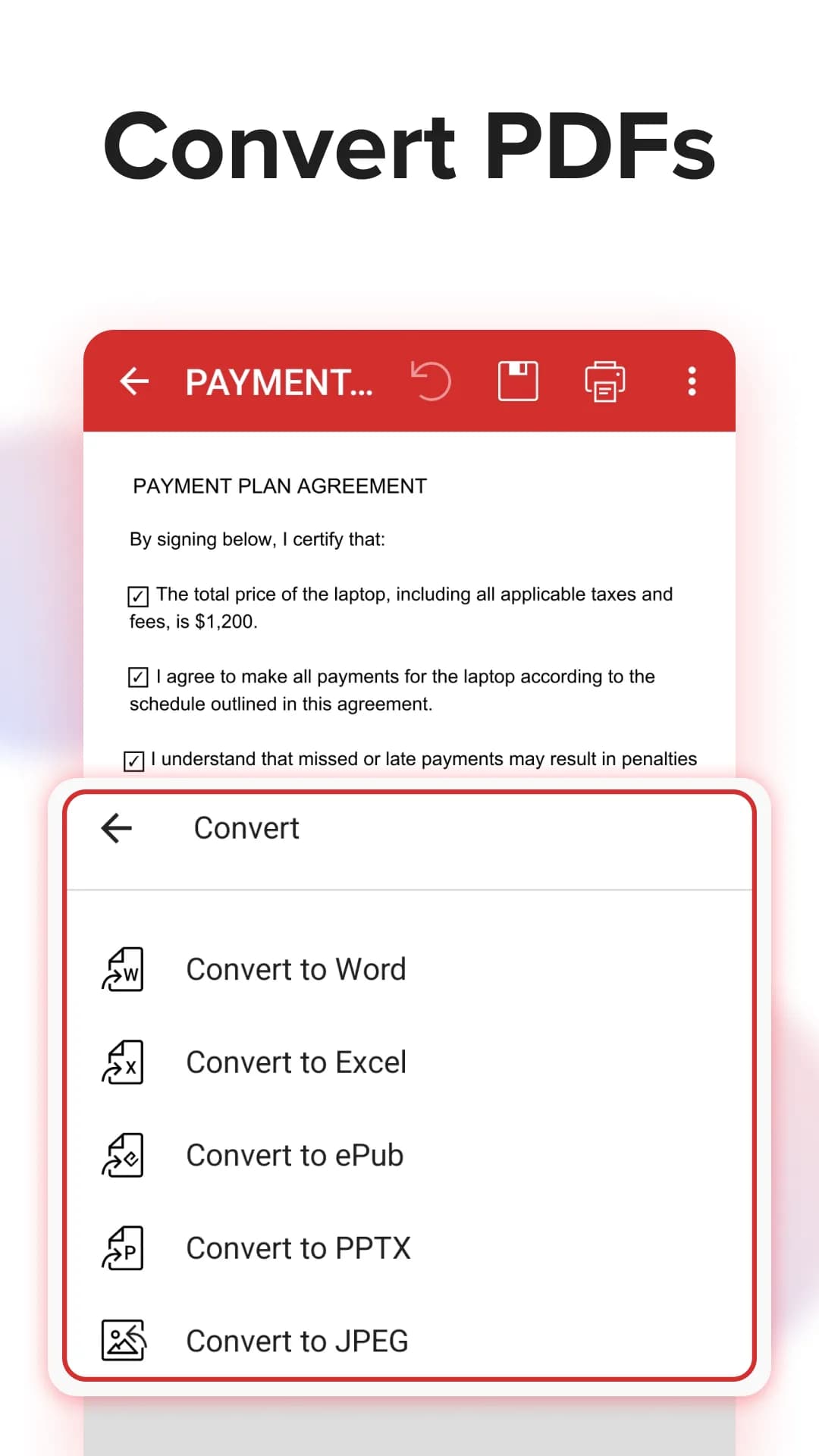 MobiPDF — Capture d’écran 7