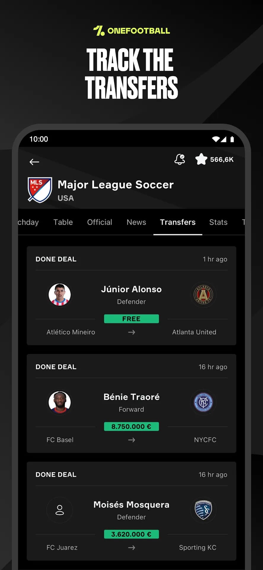 OneFootball — Captura de tela 3