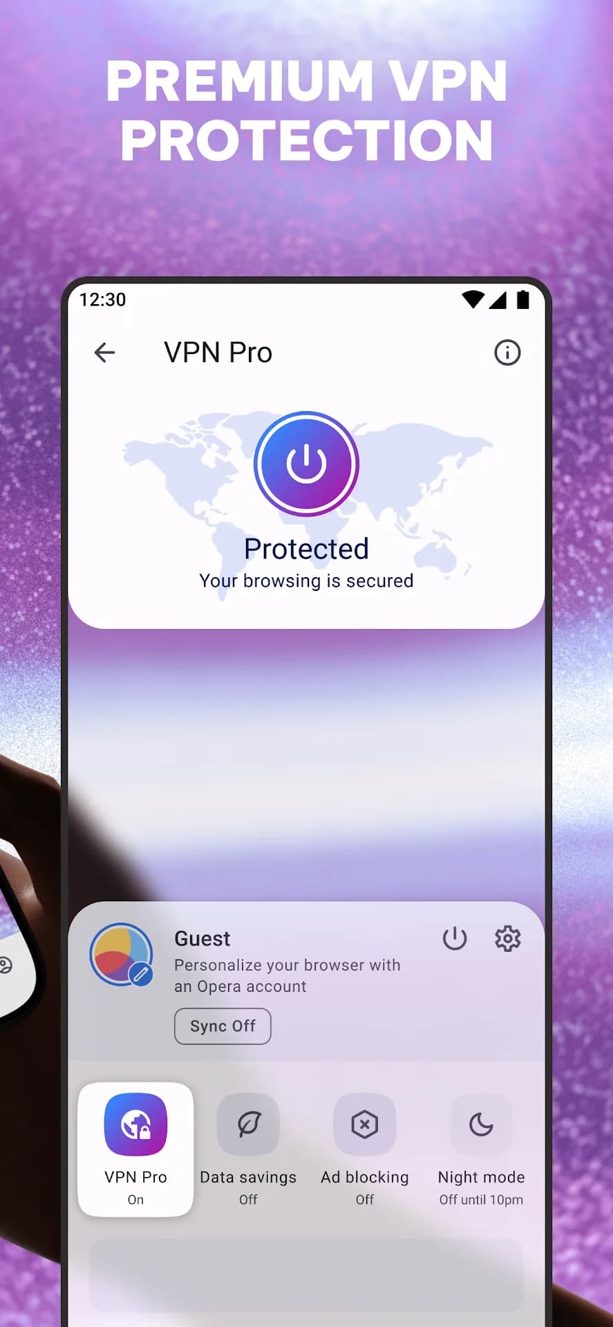 Opera Browser — Captura de pantalla 2