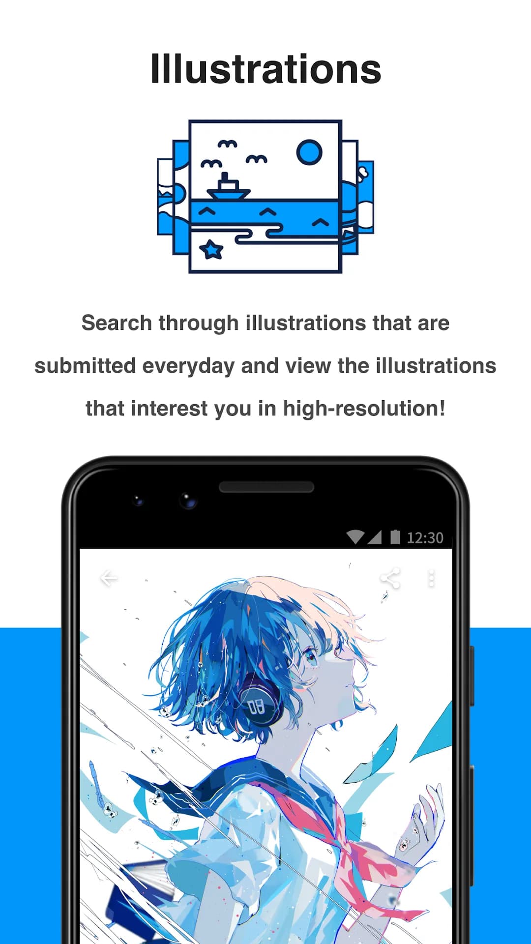 pixiv مهكر — لقطة شاشة 2
