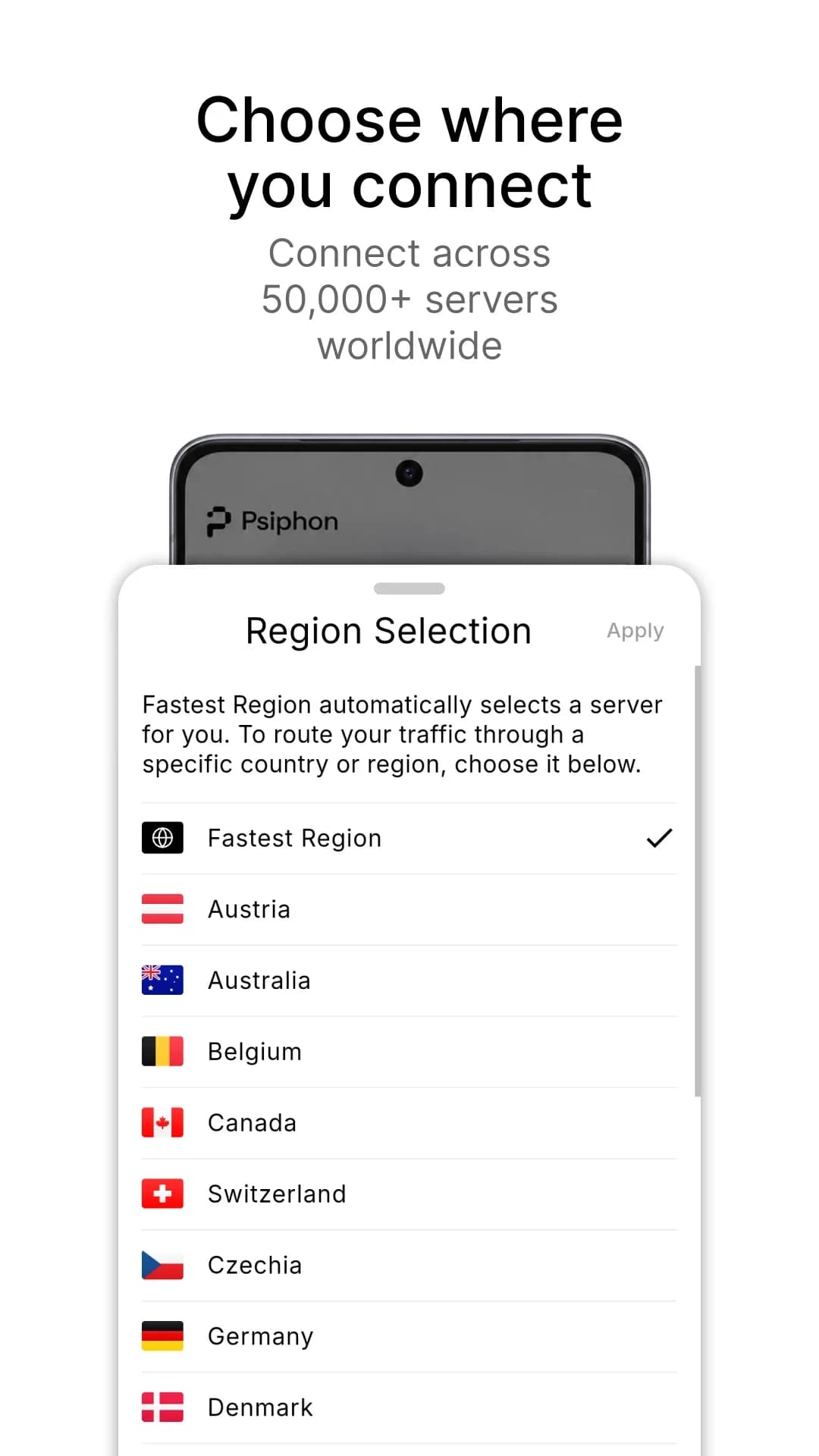 Psiphon Pro — Capture d’écran 4