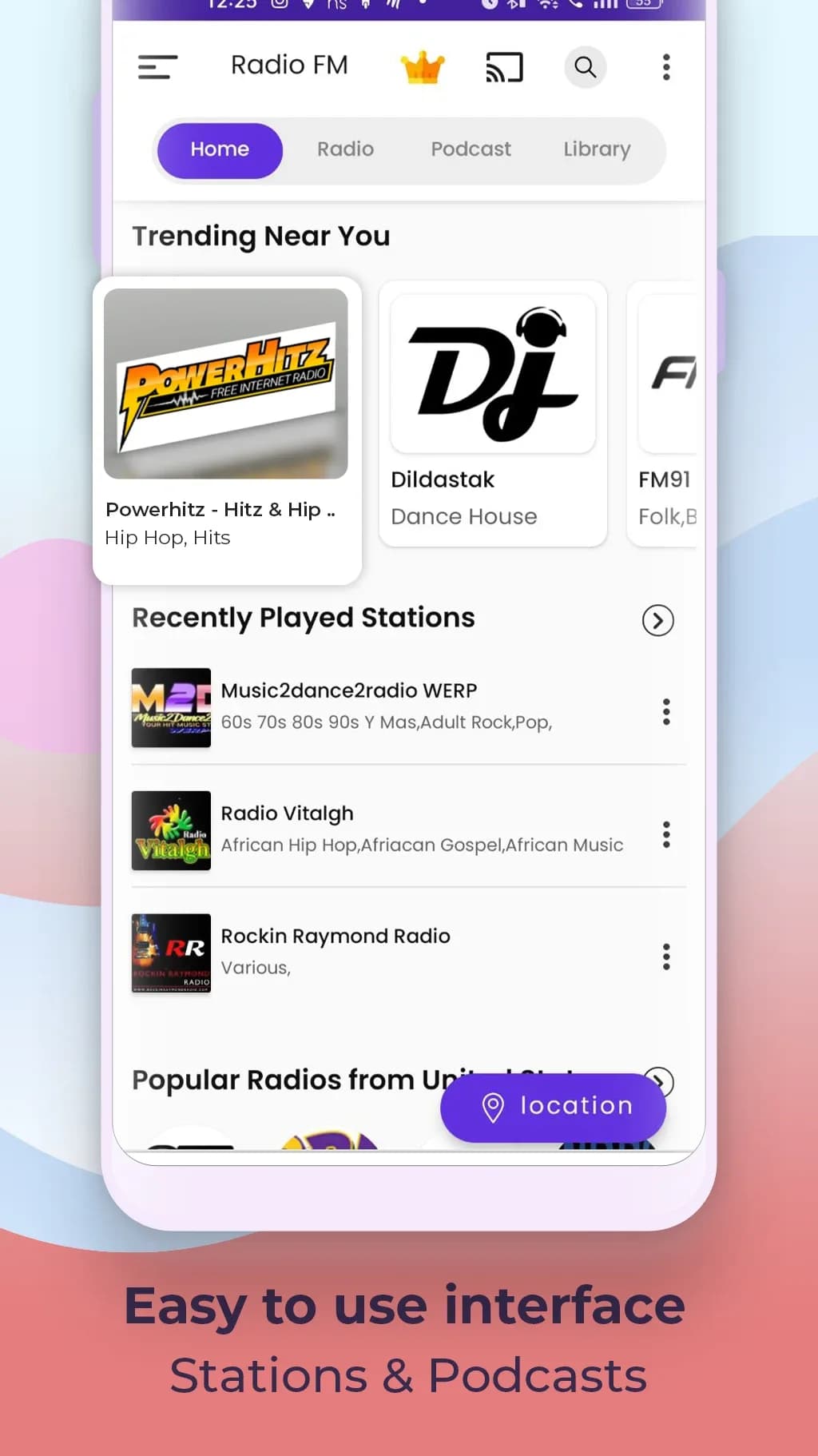 Radio FM — Captura de tela 8
