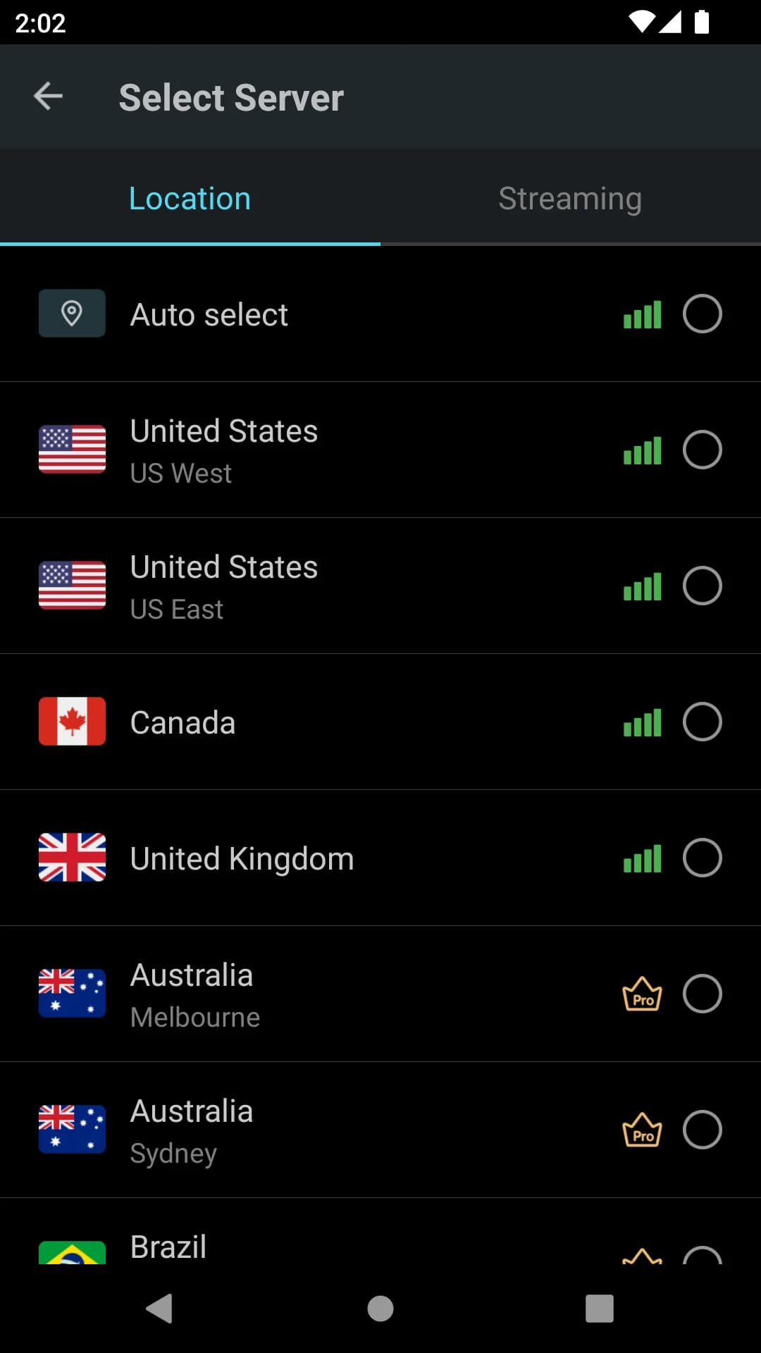 Secure VPN — Capture d’écran 2