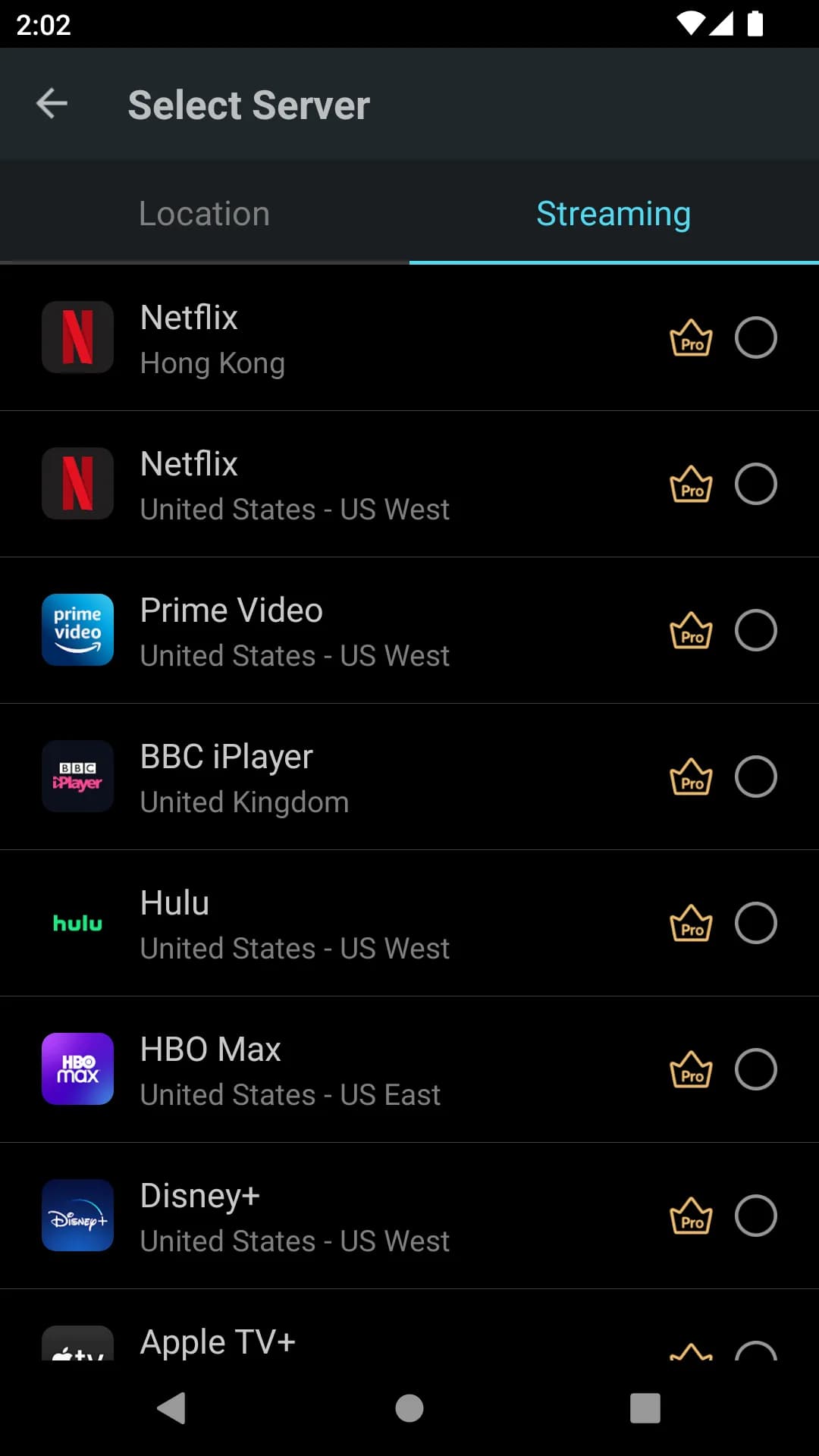 Secure VPN — Capture d’écran 4