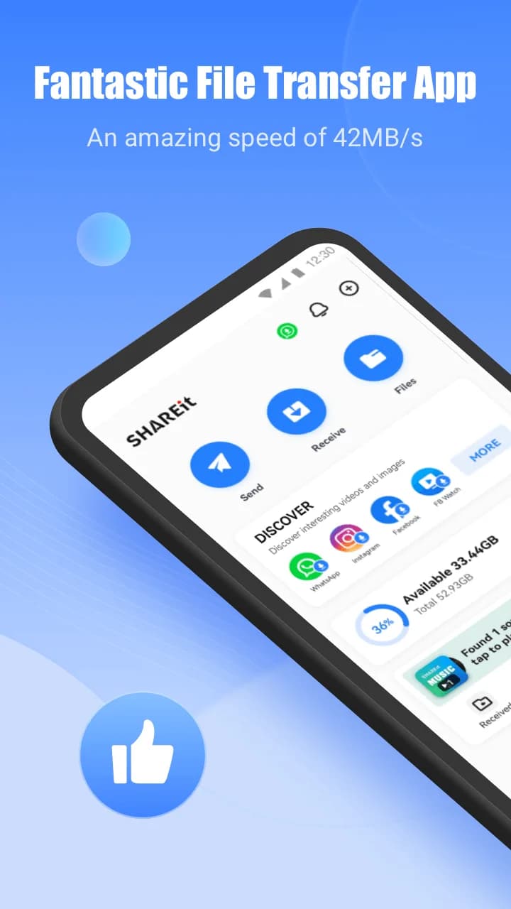 SHAREit — Captura de pantalla 1