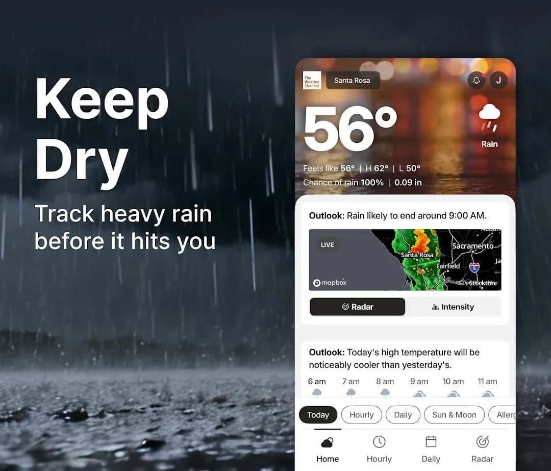 The Weather Channel — Captura de pantalla 1
