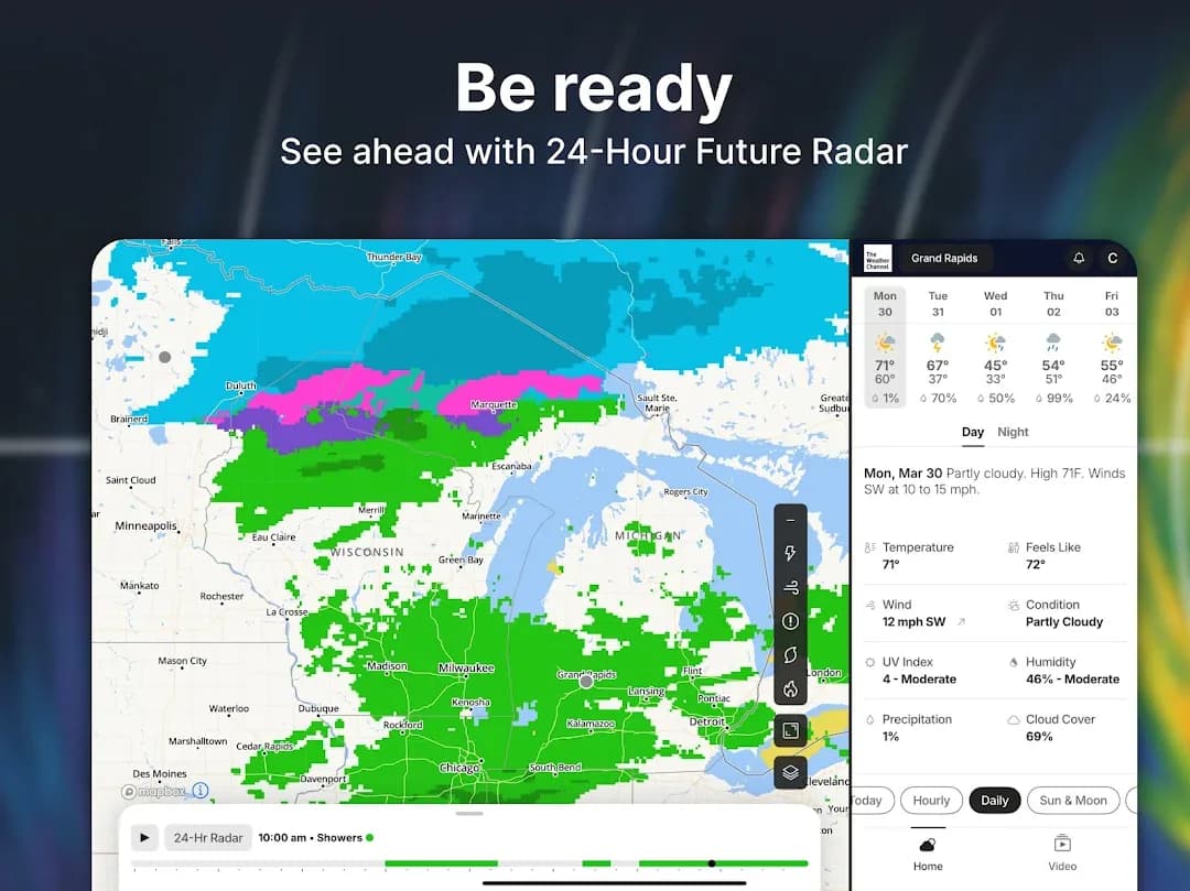 The Weather Channel — Captura de pantalla 8
