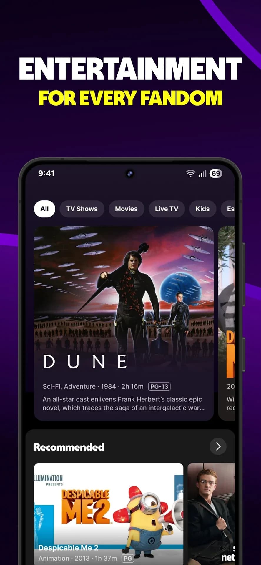 Tubi TV — Captura de tela 2
