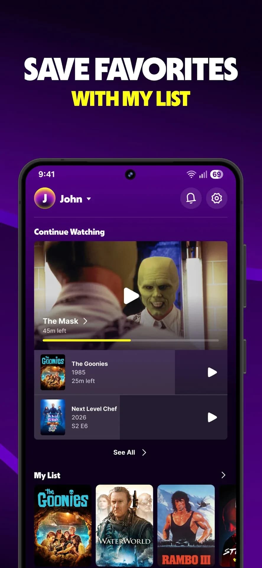 Tubi TV — Captura de tela 4
