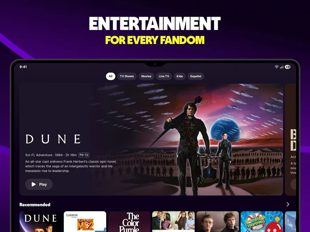 Tubi TV — Captura de tela 7