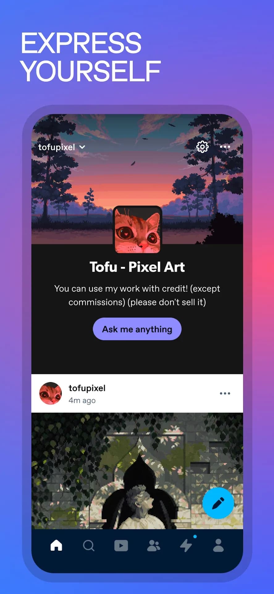 Tumblr — Capture d’écran 3